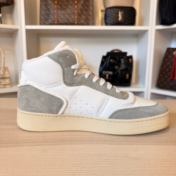 Saint Laurent SL 80 High Top Sneakers Size 42.5 EU / 9 US main image 8